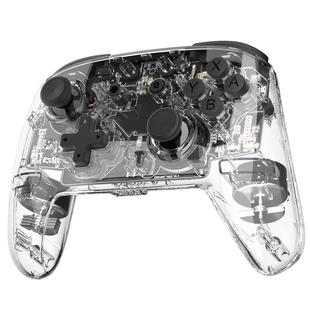 良值(IINE)适用任天堂Switch1/2手柄 无线蓝牙透明Pro PC电脑Steam游戏掌机 仅支持唤醒NS1 NS配件 宝可梦ZA