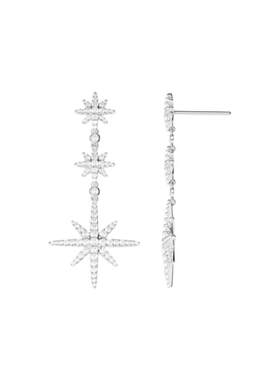 【自营】apm MONACO三星六芒星耳坠AE13083OX官方联保925银礼品