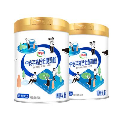 伊利中老年人成人高钙低脂肪奶粉