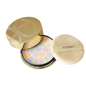 日本elegance雅莉格丝散粉蜜粉饼E大饼便携装/家庭装/替换芯 8号