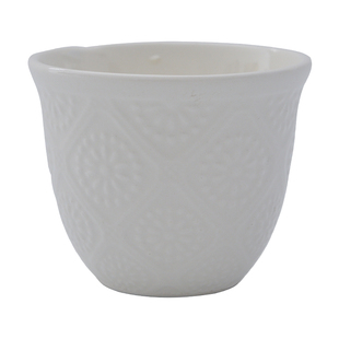 厂家镁质瓷直销三钱三角酒杯20个装白瓷品茗杯白酒酒盅二两商用