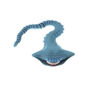 深海迷航巨兽海怪食海者玛雅3d打印玩具模型儿童摆件动物仿真红鱼