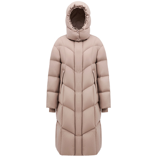 LINC金羽杰羽绒服女款2025新款轻量云朵感加厚长款羽绒服女8230Y