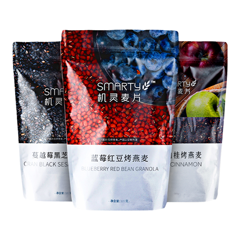 多口味即食干吃水果燕麦片