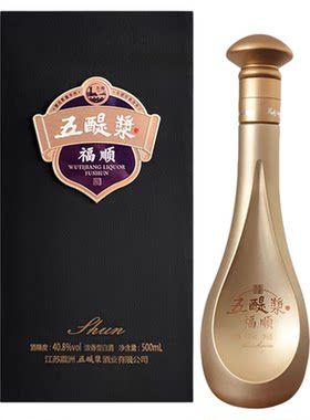 五醍浆福顺40.8度500ml纯粮白酒