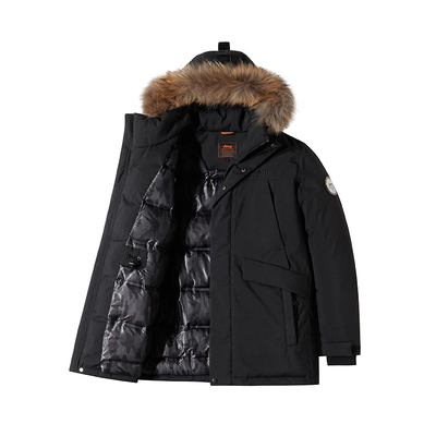 JEEP吉普中长款羽绒衣保暖男士