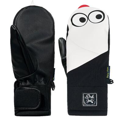 doorek卡通防水滑雪手套