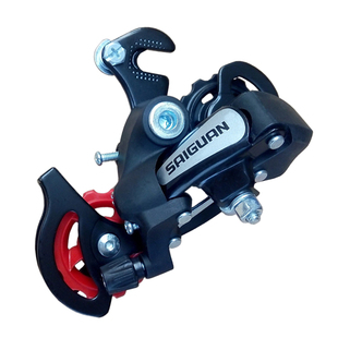 折叠山地自行车变速器配件大全前后拨18勾拨链器6导轮7齿轮21速24