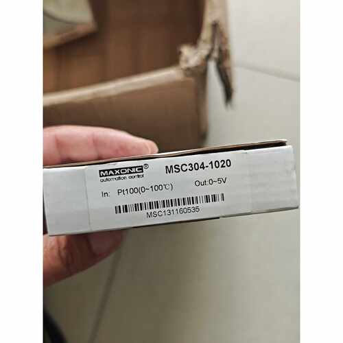 〔议价-可维修〕MAXONIC温度信号隔离器MSC304-1020 输入Pt 工业