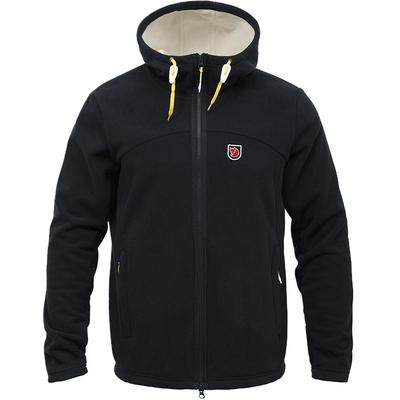 北极狐秋冬男士连帽抓绒夹克