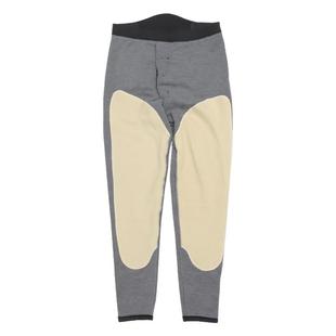 -15℃无束缚感羊毛护膝保暖裤 男高腰色拉姆中厚打底裤女柔软发热