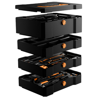 家用工具箱套装五金电钻木工多功能螺丝刀电工维修日常全套扳手钳