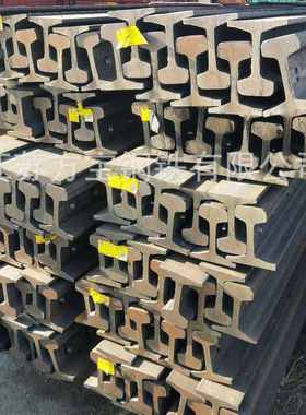 欧标BS75A钢轨 国标20Mnk钢轨 QU50Mn起重设备用钢轨BS100A及配件