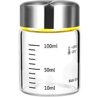 德国中药分装瓶耐高温食品级储存瓶玻璃杯子装中药液容器空密封罐