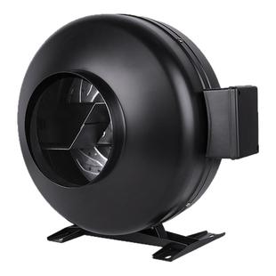 圆形管道涡轮增压抽风机排气扇强力静音大吸力离心外转子同轴风机