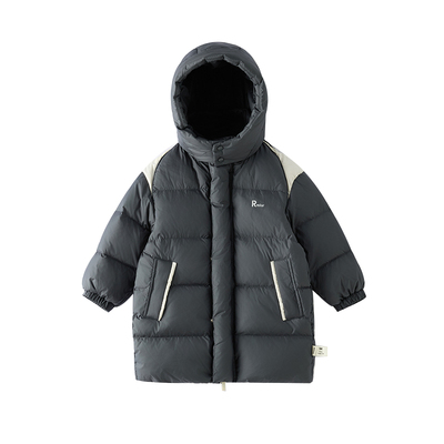 男童羽绒服长款加厚保暖