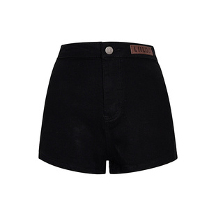 卢昱晓同款 Liilou retro jeans 两色可选 百搭高腰A字牛仔短裤