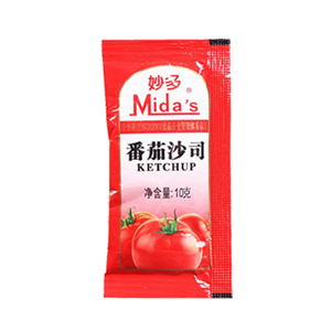 妙多番茄沙司10gX600薯条外卖番茄小包调料番茄酱披萨酱商用蘸酱