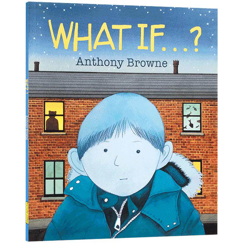 英文原版 What If...? 如果..会怎么样? Anthony Browne 儿童阅读启蒙故事绘本 my dad mum作者 安东尼·布朗绘本 亲子共读童书