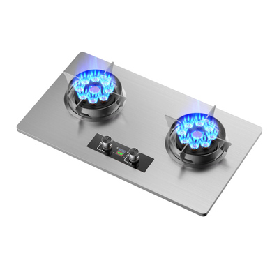 樱花燃气灶双灶家用天然气灶台式煤气灶嵌入式液化气节能猛火灶具