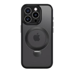 【360冰雾支点壳】适用iPhone17promax手机壳苹果16pro磨砂Magsafe磁吸15旋转支架13max保护套ip14防摔全包12