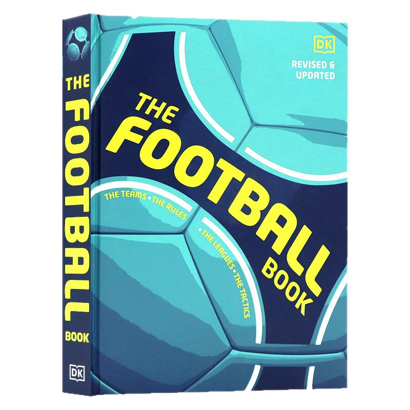DK出品 The Football Book 足球手册英文原版  足球指南足球历史从世界杯冠军到足球技能和技巧精装图解科普百科进口英语书籍