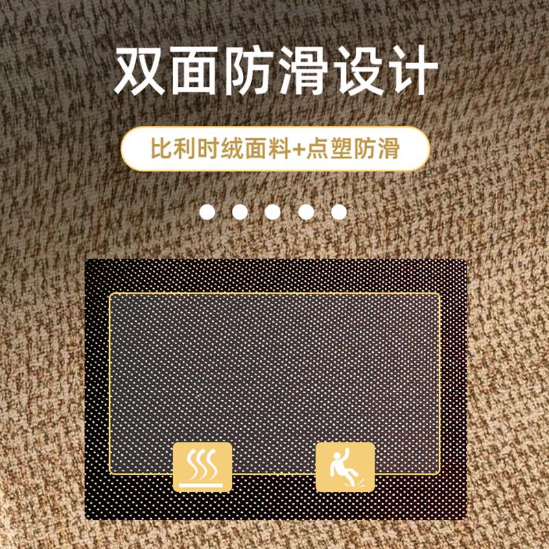 厨房地垫防滑防油防水可擦免洗家用耐脏进门口脚垫2025长条地毯