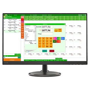 海外国际版老挝语超市百货服装店进销存电脑POS一体机收银软件五金建材零售批发手机云端单机版库存管理系统