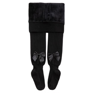 儿童连裤袜打底裤女童裤袜裤子加绒加厚冬季保暖韩版打底婴儿大PP