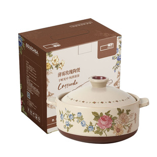 顺祥硕加陶瓷砂锅燃气灶专用耐高温干烧不裂家用煲仔饭煲汤炖汤锅