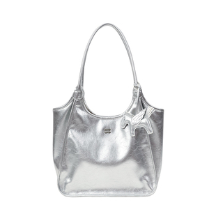 南风Chio2nd 相遇微光托特包包女银色质感高级感通勤手提单肩大包