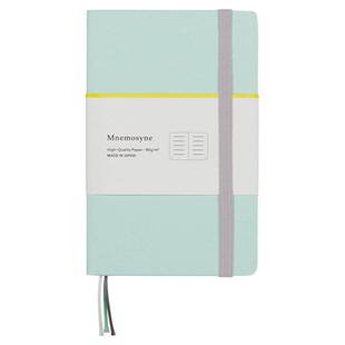 日本maruman满乐文 记忆女神定页手账本A6横线硬封笔记本办公记事