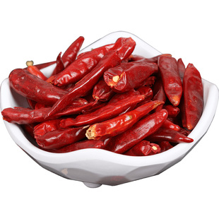 干辣椒内黄新一代干红辣椒朝天椒海椒辣椒面较辣超香辣椒干500克