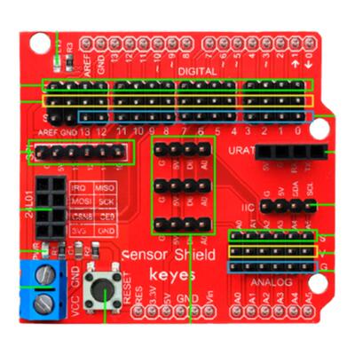 V5.0传感器扩展板Sensorshield
