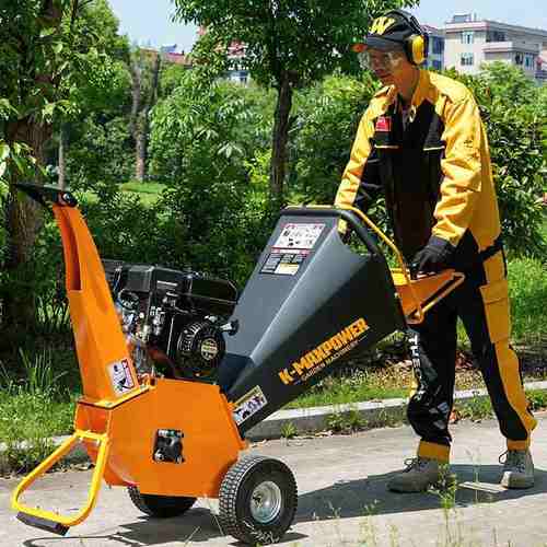 粉碎机果园碎枝机小区物业公园碎树枝机碎玉米秸秆碎竹子机