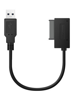 笔记本光驱USB转SATA(7P+6P)