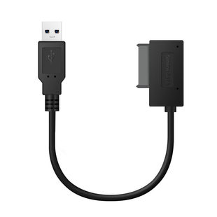 USB转SATA(7P+6P)转接器笔记本电脑光驱外置转接数据线易驱线40CM