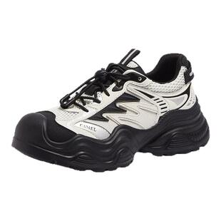 骆驼女鞋2026春夏丑萌鞋女户外徒步休闲运动鞋子登山鞋