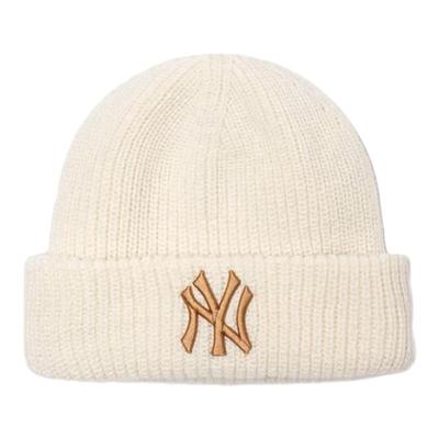 24新款MLB帽子正品针织帽毛线帽