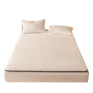 羊羔绒床垫1米5x2米家用软垫卧室冬季加厚保暖垫被褥子床褥垫铺底