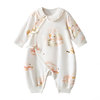 babycare山茶花连体衣新生儿宝宝爬服