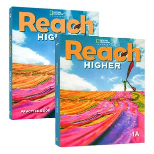 美国国家地理出版Reach Higher Student Pack 1A学生用书练习册儿童青少年原版英语教材鲸鱼外教入门教材培训小学教辅 顺丰发货