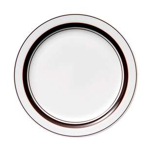 日本Kanesuzu白瓷边线瓷餐具盘子碗马克杯咖啡杯碟昭和风复古简约