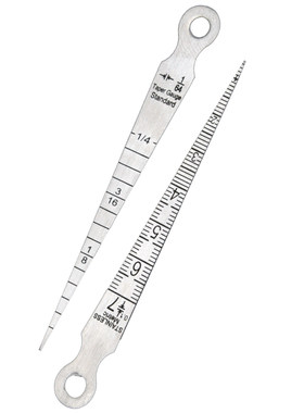 k15塑料孔径尺1-7牛角sk700a
