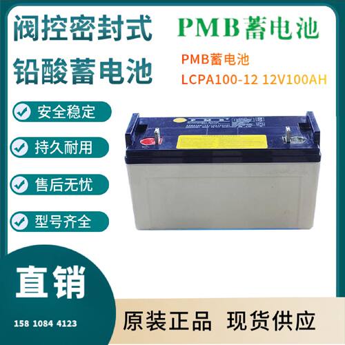 PMB蓄电池LCPA1001212V100AH机房UPS电源配套EPS直流屏