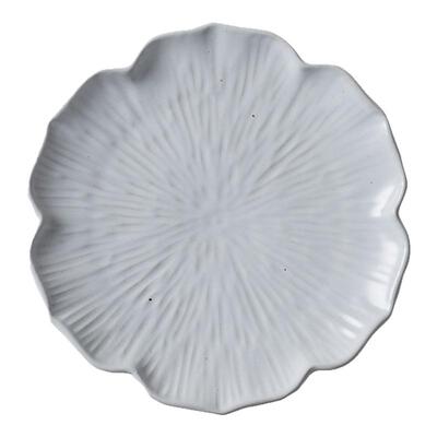 日式粗陶点心盘意面盘家用早餐盘