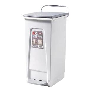 新款加厚20升家用脚踩垃圾桶客厅卧室厨房厕所静音缓降分类带内桶