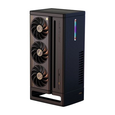 【FF04主机】华硕显卡定制机箱XIKII INDUSTRY FF04迷你AMD主机9800X3D DIY组装机PROART5080游戏电脑