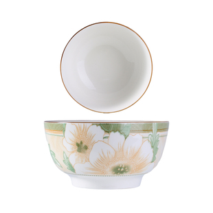 陶瓷米饭碗家用2026新款吃饭碗日式碗碟套装高颜值餐具大号面碗