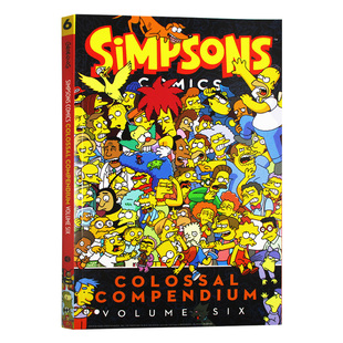 辛普森漫画大全6 Simpsons Comics Colossal Compendium Volume 6 英文原版儿童漫画 进口英语动漫书籍 Matt Groening
